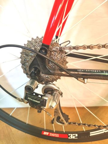 Gebrauchtes TIME VX Campagnolo Record Titanium 2003 Road & Gravel, Rot — Bild 3 von 13