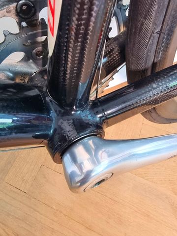 Gebrauchtes TIME VX Campagnolo Record Titanium 2003 Road & Gravel, Rot — Bild 10 von 13