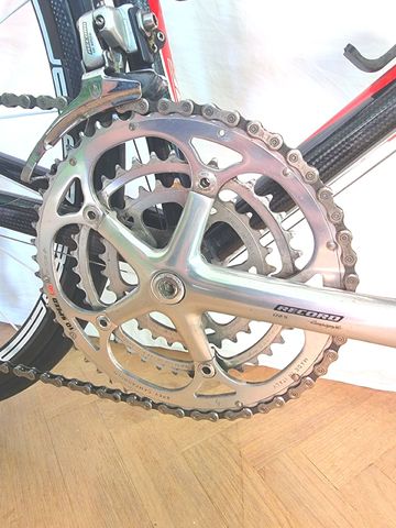 Gebrauchtes TIME VX Campagnolo Record Titanium 2003 Road & Gravel, Rot — Bild 2 von 13