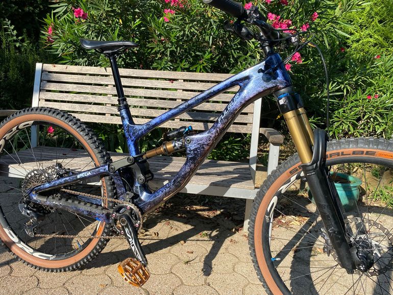 Used Fulgur Fulgur Custom SRAM GX Eagle 2024 Mountainbike, Blu — image 1 of 5