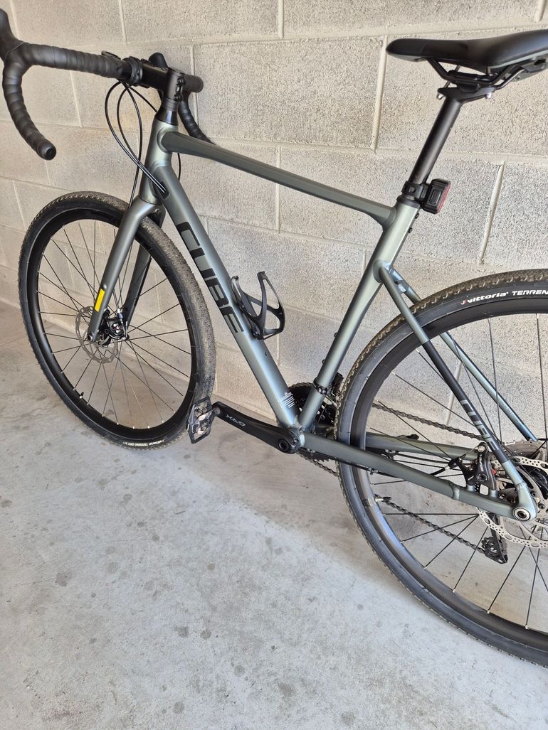 Used CUBE NUROAD PRO 2023 2023 Road & Gravel, Hellgrau — image 4 of 8