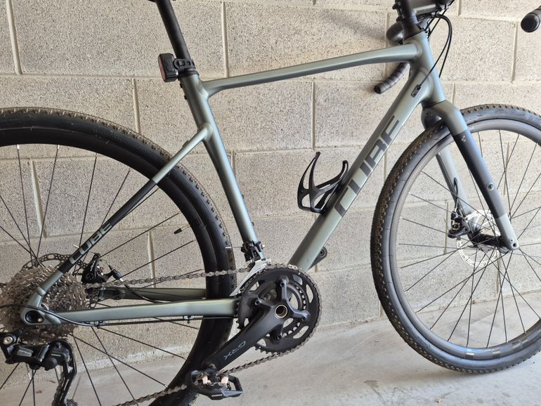 Used CUBE NUROAD PRO 2023 2023 Road & Gravel, Hellgrau — image 8 of 8