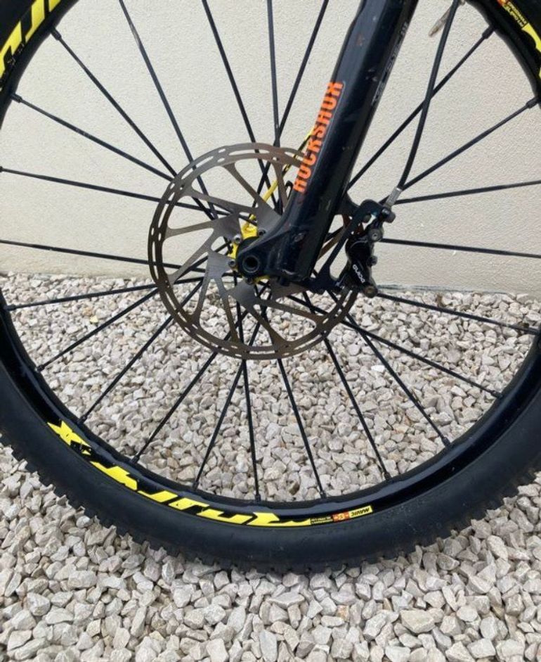 Used Giant Reign SX 1 2019 2019 Mountainbike, Orange, 27.5 — image 4 of 6