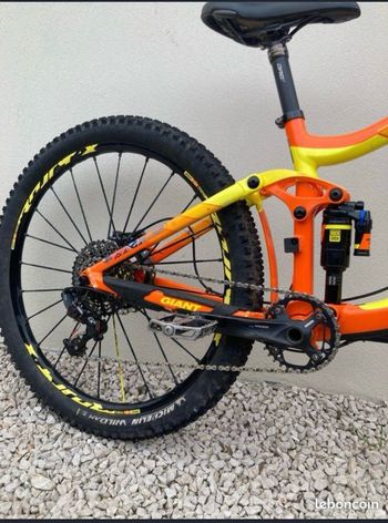 Used Giant Reign SX 1 2019 2019 Mountainbike, Orange, 27.5 — image 3 of 6