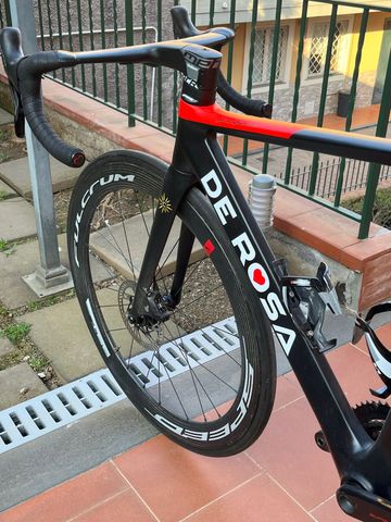 Used De Rosa Custom Campagnolo Super Record EPS 2021 Road & Gravel, Black — image 6 of 8