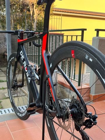 Used De Rosa Custom Campagnolo Super Record EPS 2021 Road & Gravel, Black — image 5 of 8