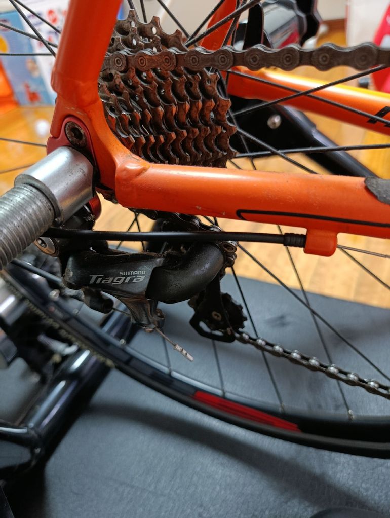Used Megamo R10 Shimano Tiagra 2019 Road & Gravel, Orange — image 2 of 4