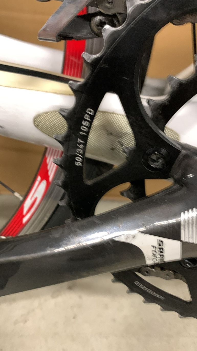 Used Pinarello Dogma SRAM Force 2011 Road & Gravel, White — image 9 of 9