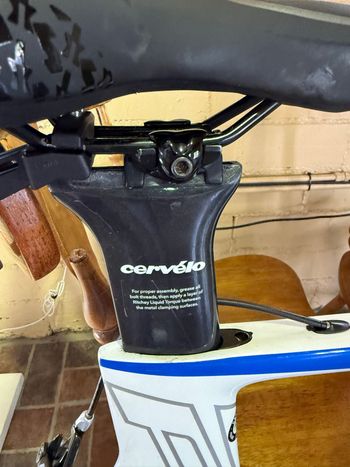 Used Cervélo P2 Shimano 105 2014 Road & Gravel, White — image 7 of 7