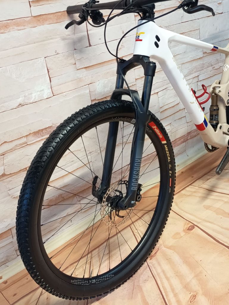 Used Lee Cougan Lee Cougan Custom SRAM SX Eagle 2024 Mountainbike, Weiß — image 4 of 9