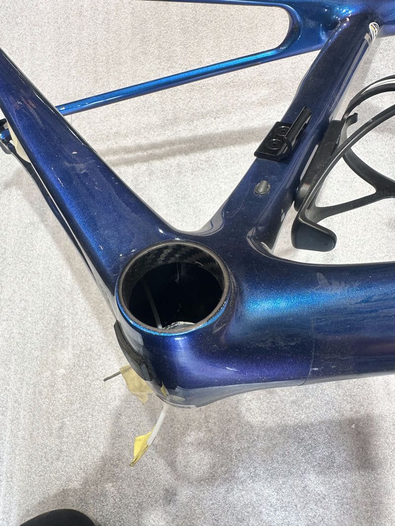 Used Giant TCR Advanced Pro Disc Frameset 2024 Frameset 2024 Road & Gravel, Blue — image 4 of 10