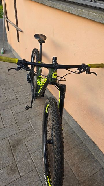 Cannondale F-Si Carbon 3 2019 2019 Mountainbike usato, Verde — immagine 8 di 12