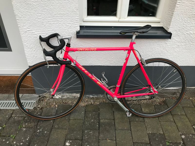 Used Specialized Allez Shimano 105 1991 Road & Gravel, Purple — image 1 of 4