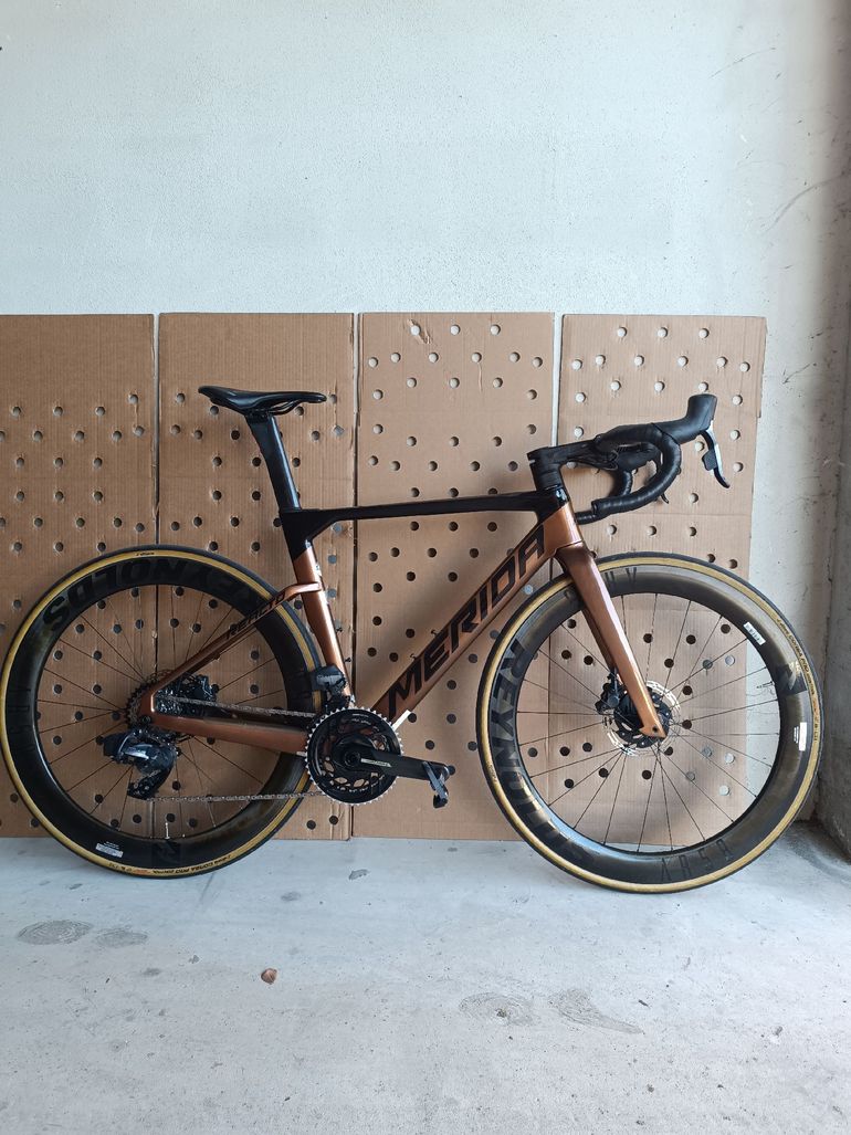 Used Merida REACTO FORCE-EDITION 2021 2021 Road & Gravel, Orange — image 22 of 80