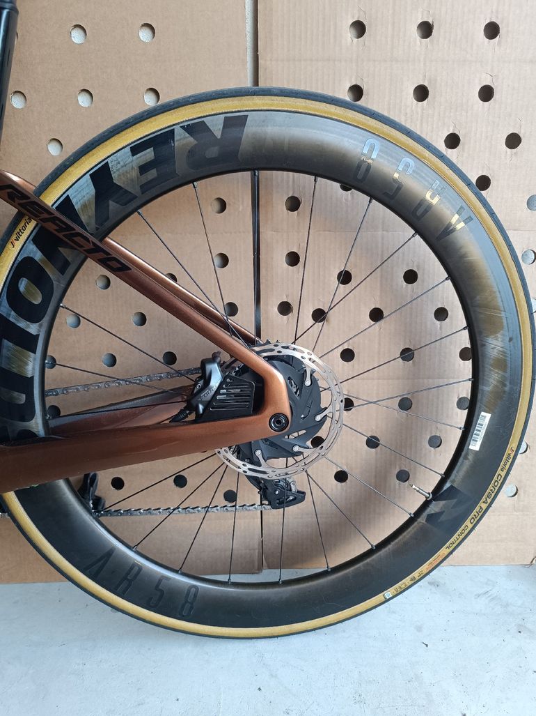 Used Merida REACTO FORCE-EDITION 2021 2021 Road & Gravel, Orange — image 24 of 80