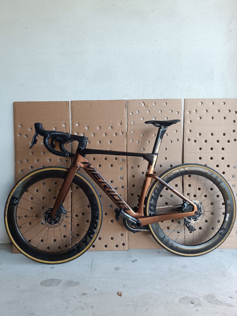Used Merida REACTO FORCE-EDITION 2021 2021 Road & Gravel, Orange — image 19 of 80