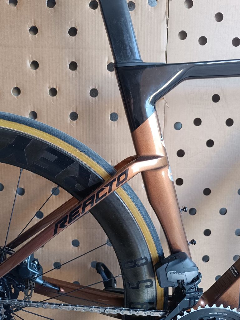 Used Merida REACTO FORCE-EDITION 2021 2021 Road & Gravel, Orange — image 10 of 80