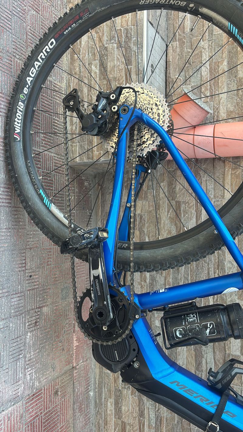 Used Merida eBIG.NINE 600 2024 2024 Mountainbike, Blue, 29 — image 4 of 6