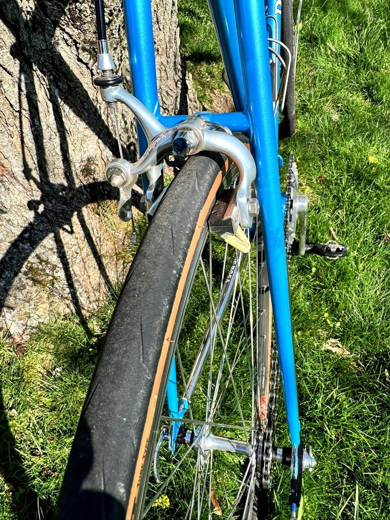 Used De Rosa SLX Professional, Set Up As Fixed-gear 1986 Road & Gravel, Blue — image 7 of 14