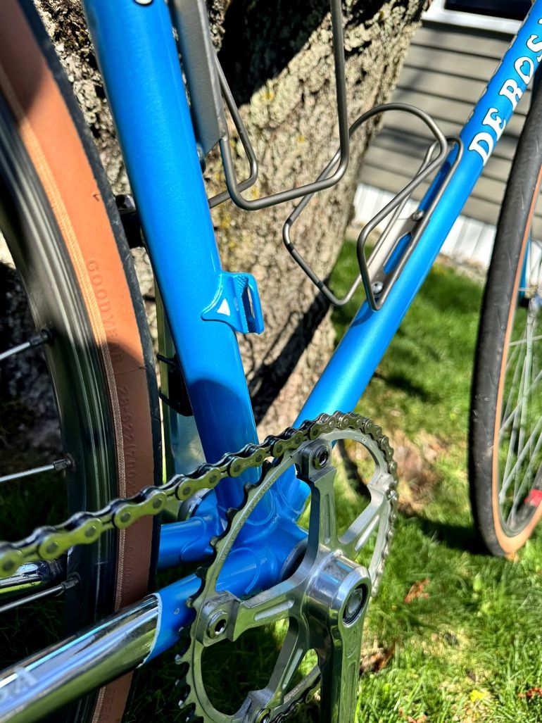 Used De Rosa SLX Professional, Set Up As Fixed-gear 1986 Road & Gravel, Blue — image 10 of 14