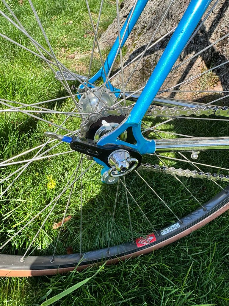 Used De Rosa SLX Professional, Set Up As Fixed-gear 1986 Road & Gravel, Blue — image 8 of 14