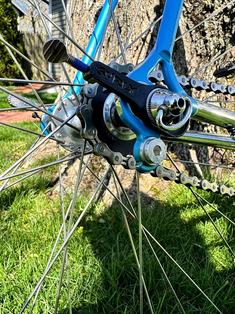 Used De Rosa SLX Professional, Set Up As Fixed-gear 1986 Road & Gravel, Blue — image 9 of 14