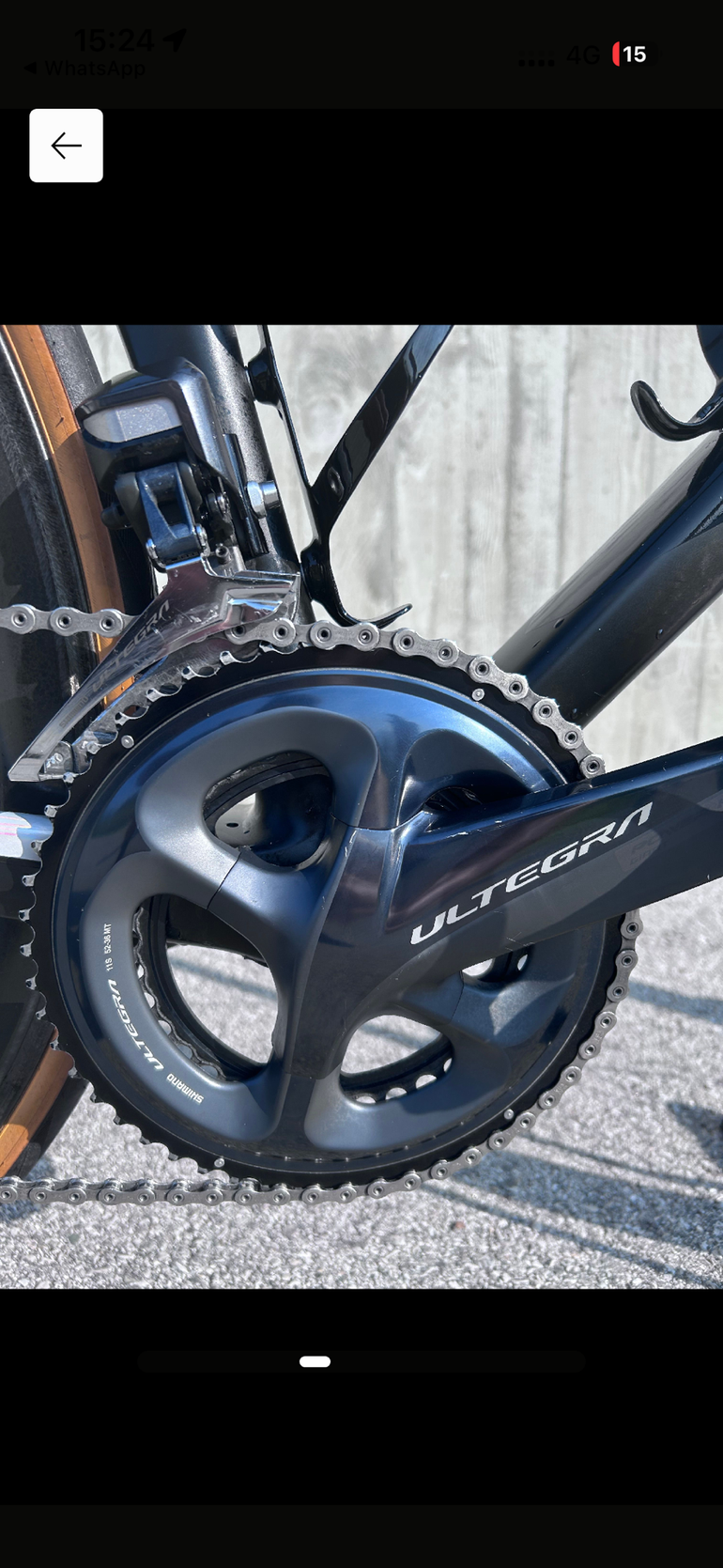 Used Giant Tcr Shimano Ultegra Di2 2019 Road & Gravel, Black — image 5 of 9