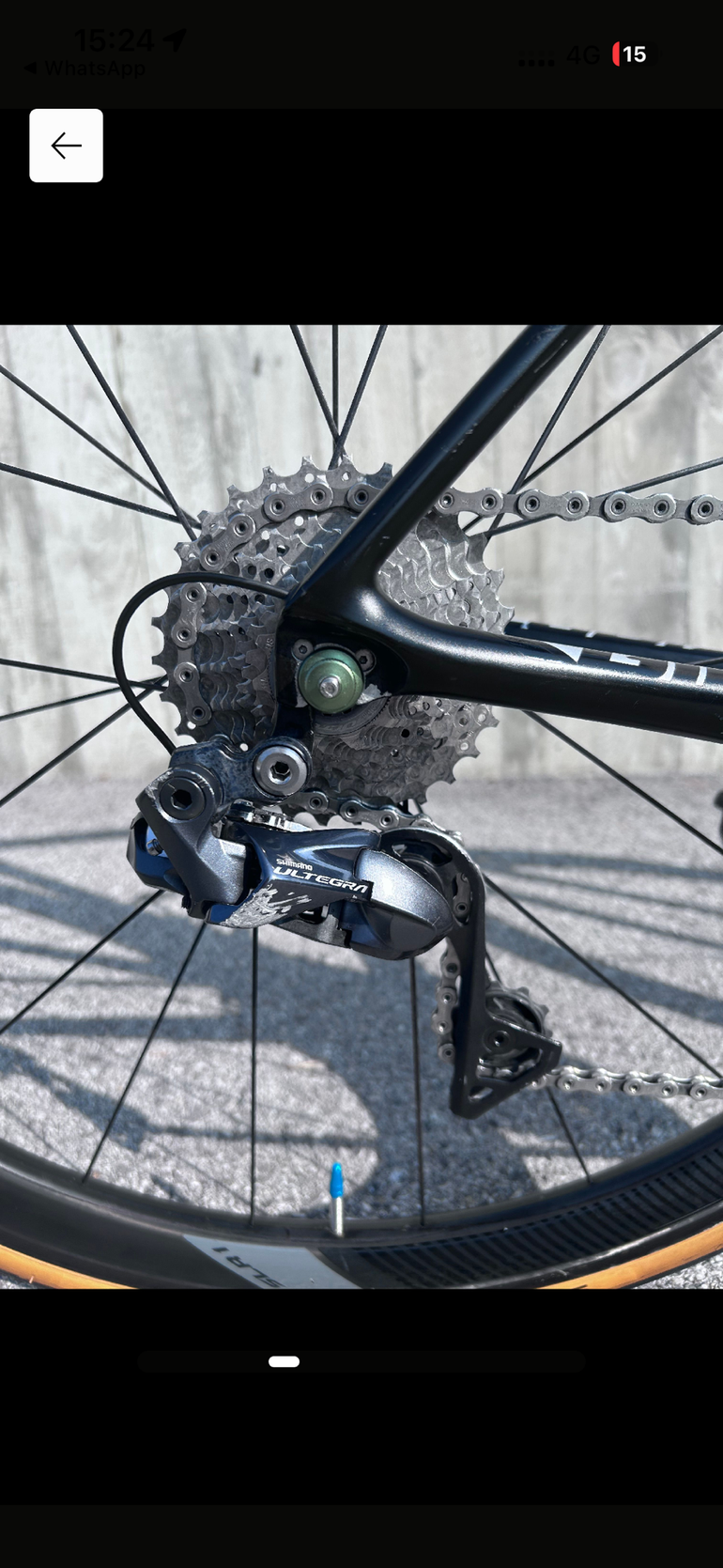 Used Giant Tcr Shimano Ultegra Di2 2019 Road & Gravel, Black — image 4 of 9