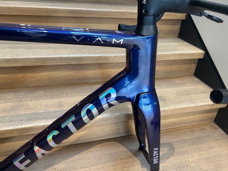 Used Factor OSTRO VAM 2023 Frameset 2023 Road & Gravel, Blue — image 5 of 5