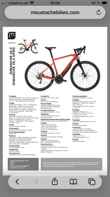 Moustache Dimanche 28.5 2020 2020 Road & Gravel d'occasion — image 10 sur 10