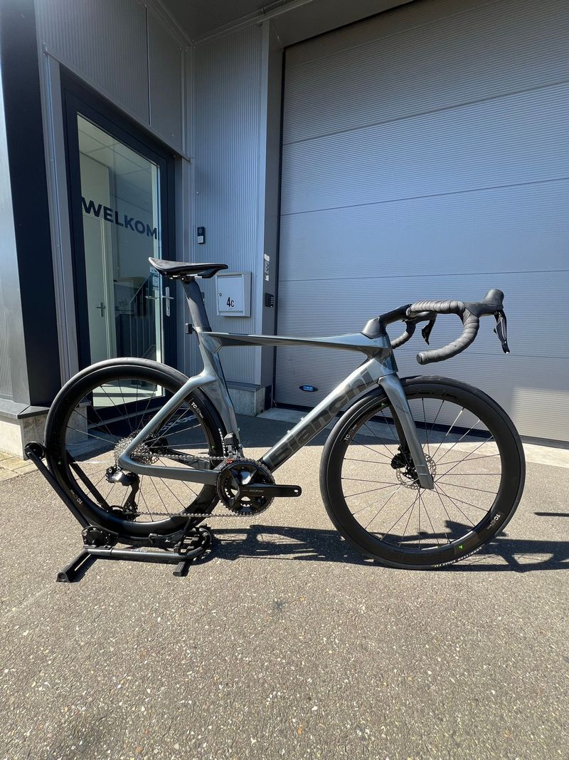 Gebrauchtes Bianchi Oltre Comp 105 Di2 2025 2025 Road & Gravel, Schwarz — Bild 11 von 11