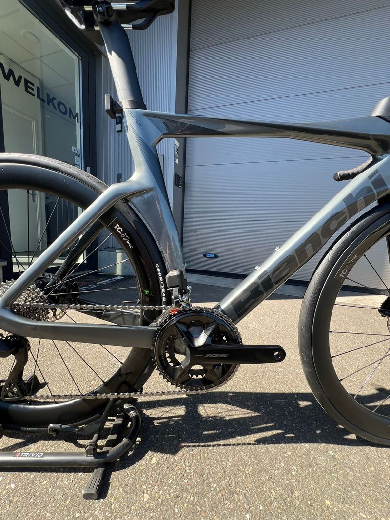 Gebrauchtes Bianchi Oltre Comp 105 Di2 2025 2025 Road & Gravel, Schwarz — Bild 5 von 11