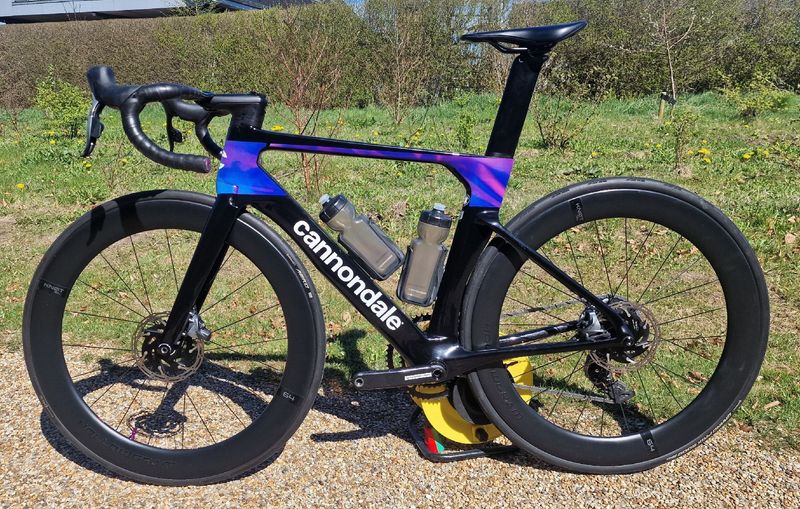 Cannondale Systemsix SRAM Force eTap AXS 2022 Road & Gravel de segunda mano, Negro — imagen 2 de 14