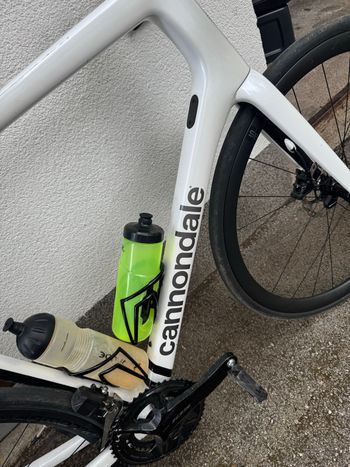 Used Cannondale SuperSix EVO Shimano Dura Ace Di2 2023 Road & Gravel, White — image 7 of 8