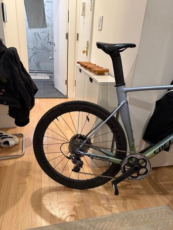 Used Specialized Allez Sprint Disc Frameset - Tour Down Under Collection 2020 2020 Road & Gravel, Blue — image 4 of 5