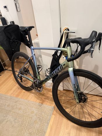 Used Specialized Allez Sprint Disc Frameset - Tour Down Under Collection 2020 2020 Road & Gravel, Blue — image 2 of 5