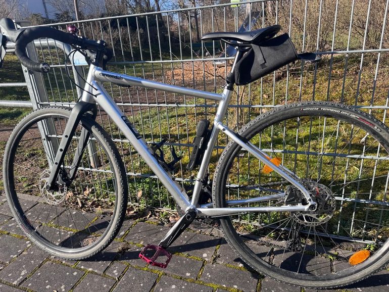 Used Cannondale Topstone 1 2023 2023 Road & Gravel, Light Gray — image 1 of 4