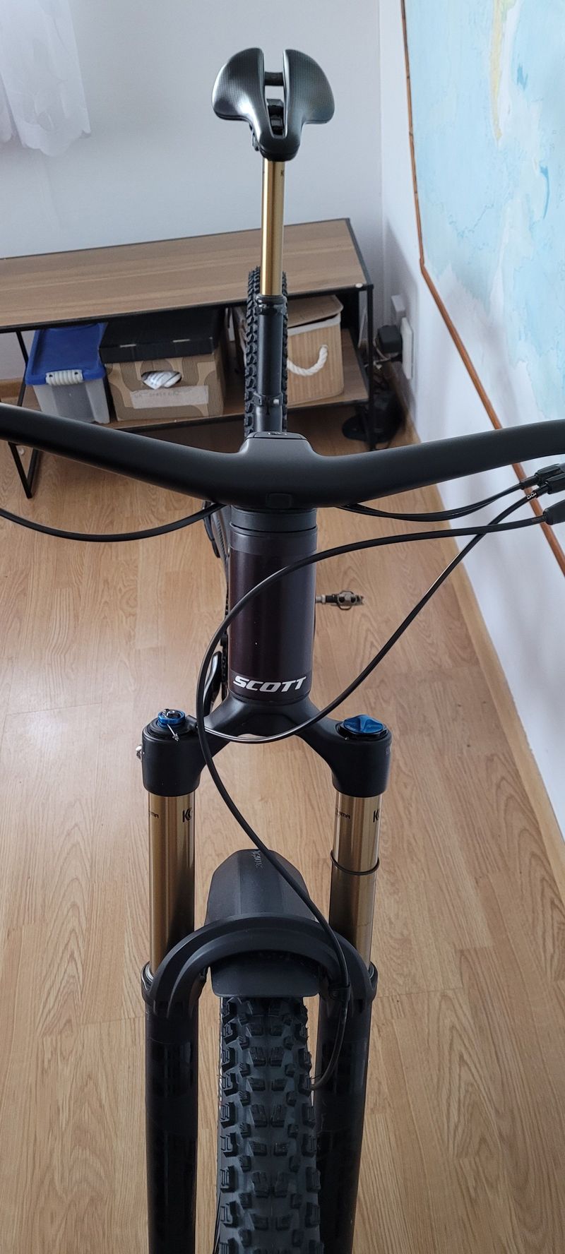 Brugt Scott Genius Sram Eagle Transmission X0 2023 Mountainbike — billede 4 af 5