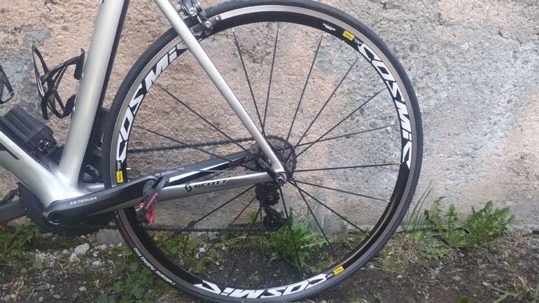 Used Scott Foil Shimano Ultegra 2015 Road & Gravel, Grigio chiaro — image 6 of 9