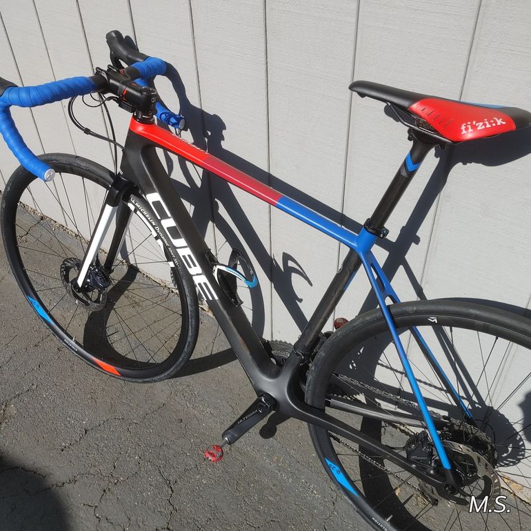 Used CUBE LITENING C:62 Race Disc 2019 2019 Road & Gravel, Blue — image 2 of 3