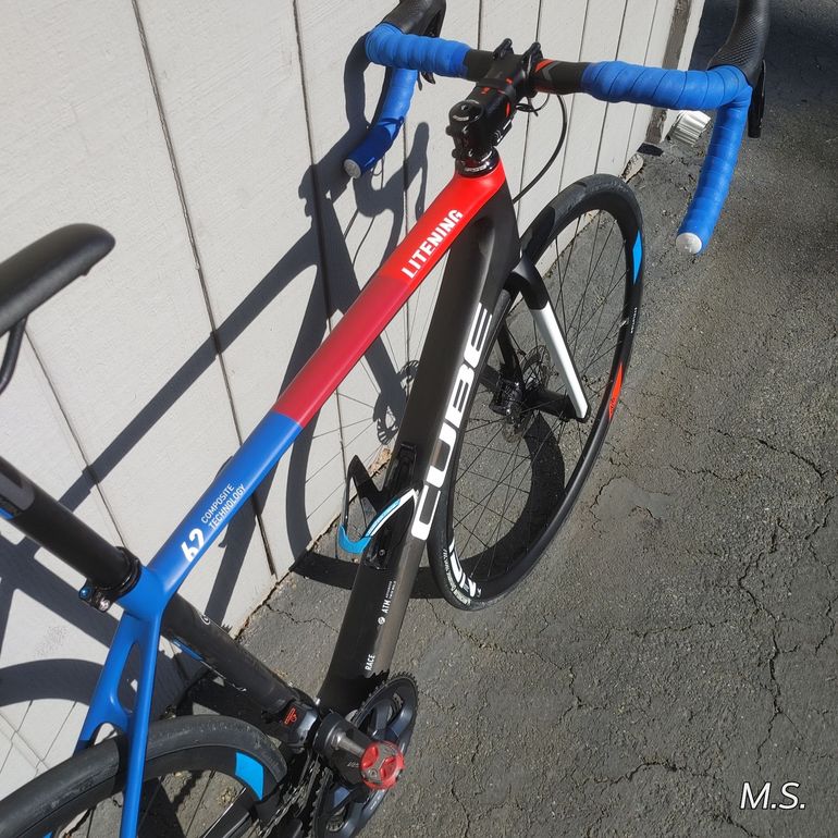 Used CUBE LITENING C:62 Race Disc 2019 2019 Road & Gravel, Blue — image 3 of 3