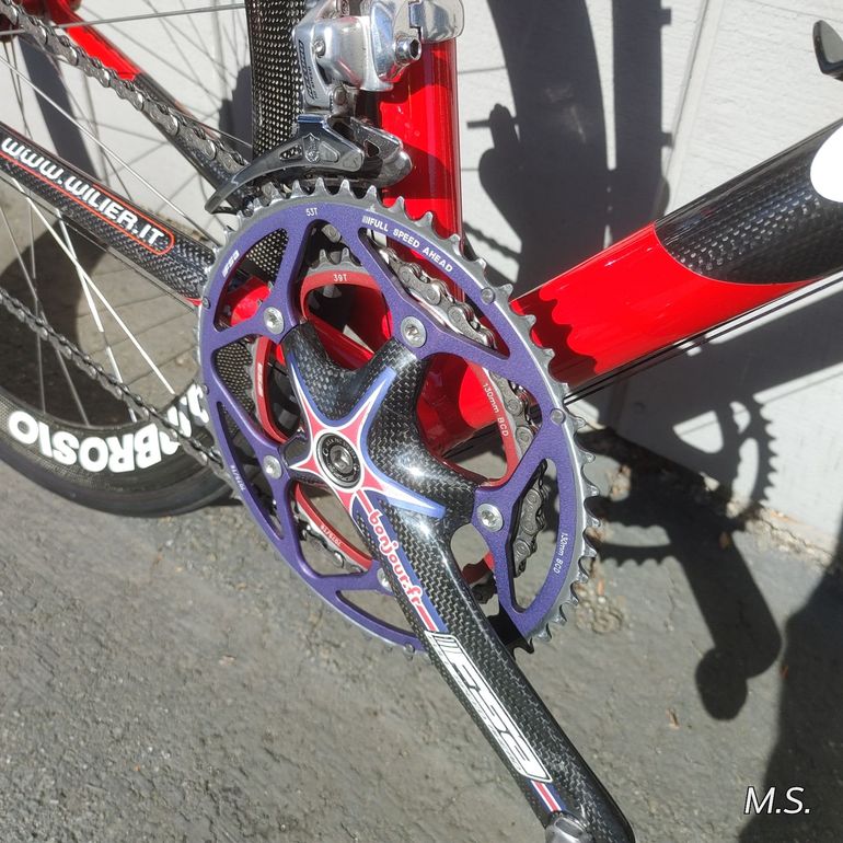 Used Wilier Wilier Custom Campagnolo Record 2001 Road & Gravel, Red — image 3 of 3