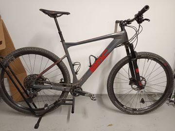 Gebrauchtes BMC TEAMELITE 02 ONE 2019 2019 Mountainbike, Hellgrau, 29 — Bild 1 von 3