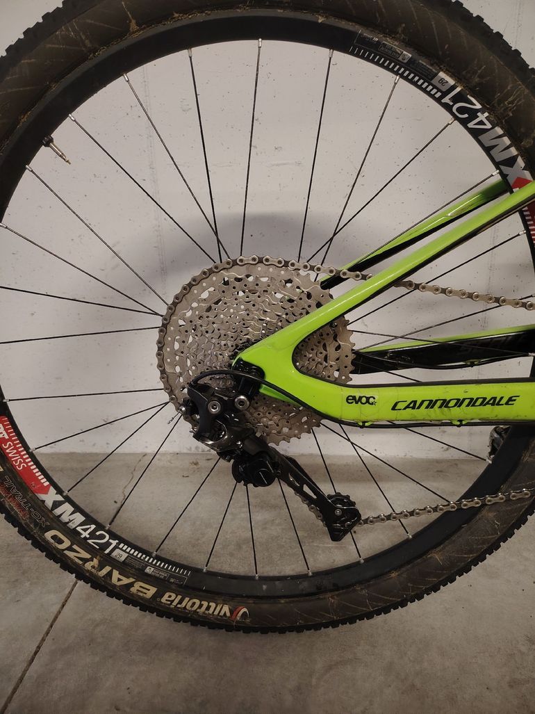 Used Cannondale Scalpel-Si Carbon 4 2017 2017 Mountainbike, Verde — image 3 of 6