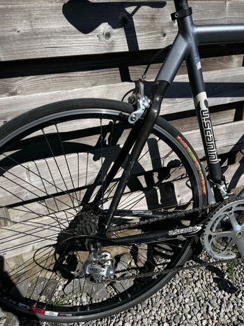 Used u.scanini U.scanini Custom Campagnolo Veloce 2006 Road & Gravel, Schwarz — image 7 of 15
