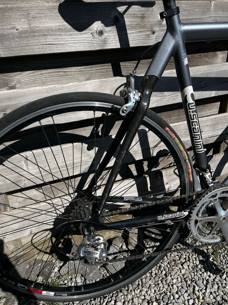 Used u.scanini U.scanini Custom Campagnolo Veloce 2006 Road & Gravel, Schwarz — image 7 of 15