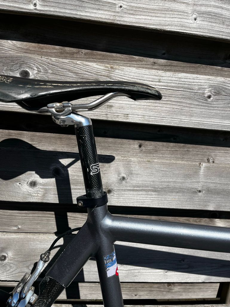 Used u.scanini U.scanini Custom Campagnolo Veloce 2006 Road & Gravel, Schwarz — image 6 of 15