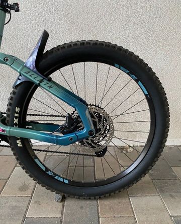 Used Haibike AllMtn 3 2024 2024 Mountainbike, Green, 29 — image 9 of 13