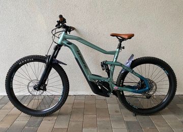 Used Haibike AllMtn 3 2024 2024 Mountainbike, Green, 29 — image 1 of 13