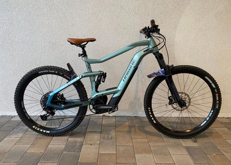 Used Haibike AllMtn 3 2024 2024 Mountainbike, Green, 29 — image 11 of 13